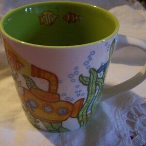 Starbucks Under the Sea Mug/Cup -Bone China- 2010